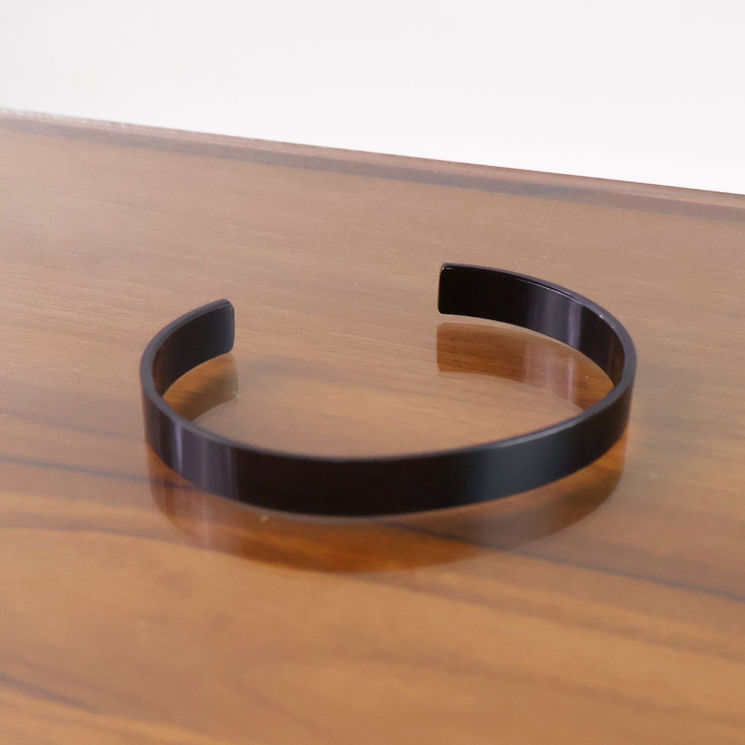 Obsidian Band Black-Plated Kada Obsidian Band Black-Plated Kada